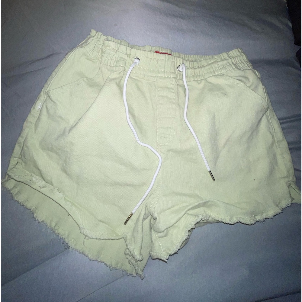 Lime green shorts